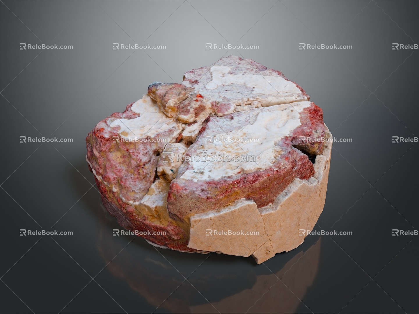 Rock Rock Block Rock Block Rock Specimen Boulder Big Stone Block Rock Stratum Rock Stratum Rock Stratum Rock 3d model