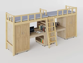 Modern Bed 3d model