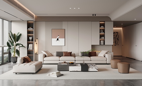 Living room 3d model