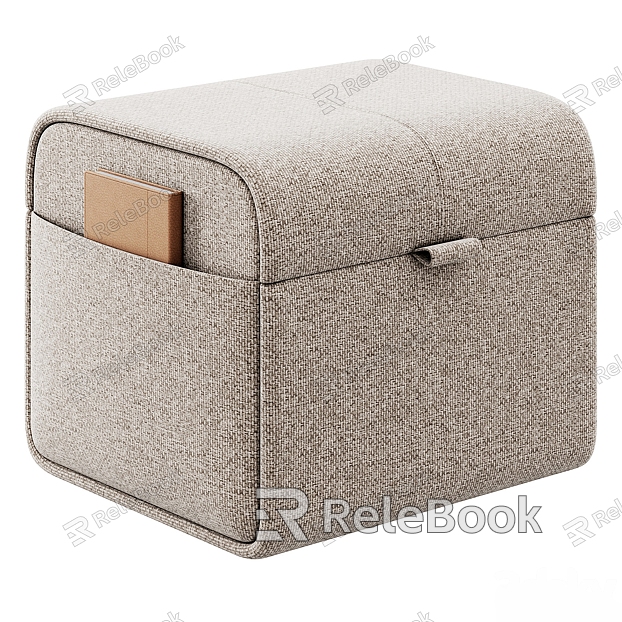 Ottoman Stool Shoe Changing Stool model