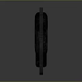 Tactical Survival Knife With Serrated Blade Black Handle And Textured Grip Design