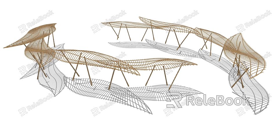 Modern gallery structure model