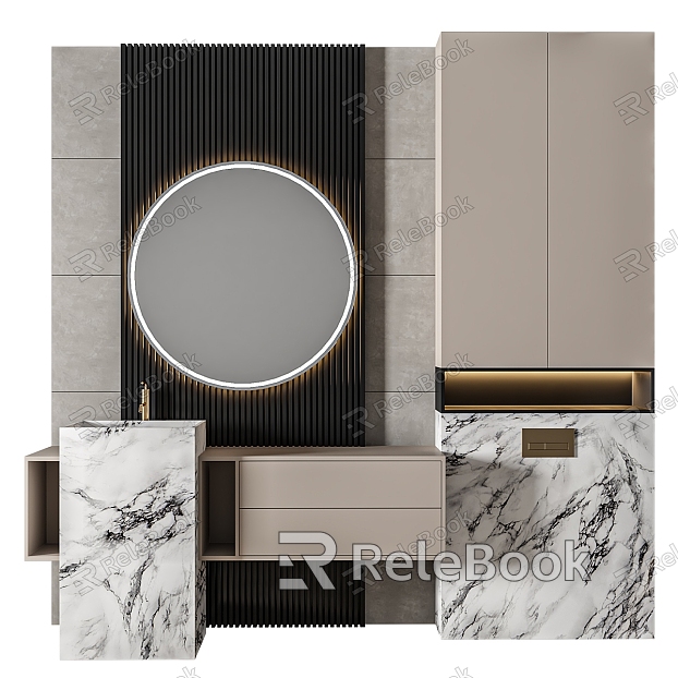 Washbasin Bathroom Cabinet model