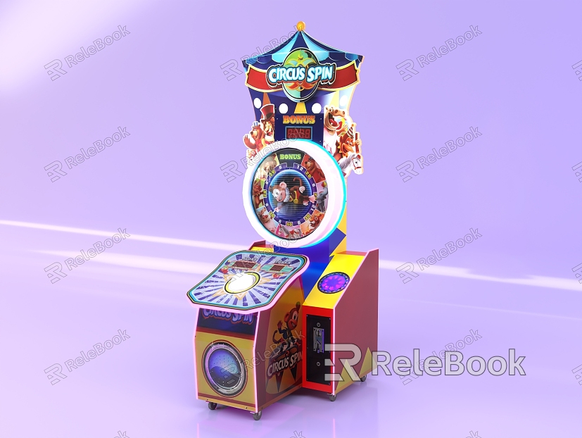 Modern game machine monkey finger model