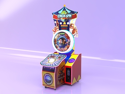 Modern game machine monkey finger 3d model