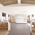 Nordic Library 3d model
