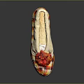 Womens Plaid Slippers with Red Flower Decoration Checkered Pattern Soft Lining Comfortable Sole