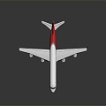 civil aircraft commercial aircraft civil aviation 3d model