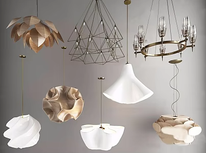 Alien chandelier 3d model