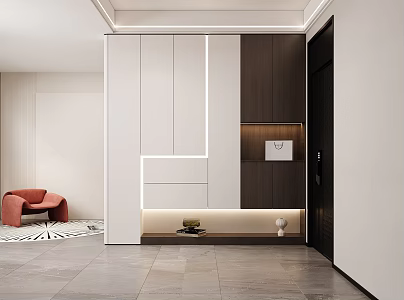 Entrance cabinet 3d model