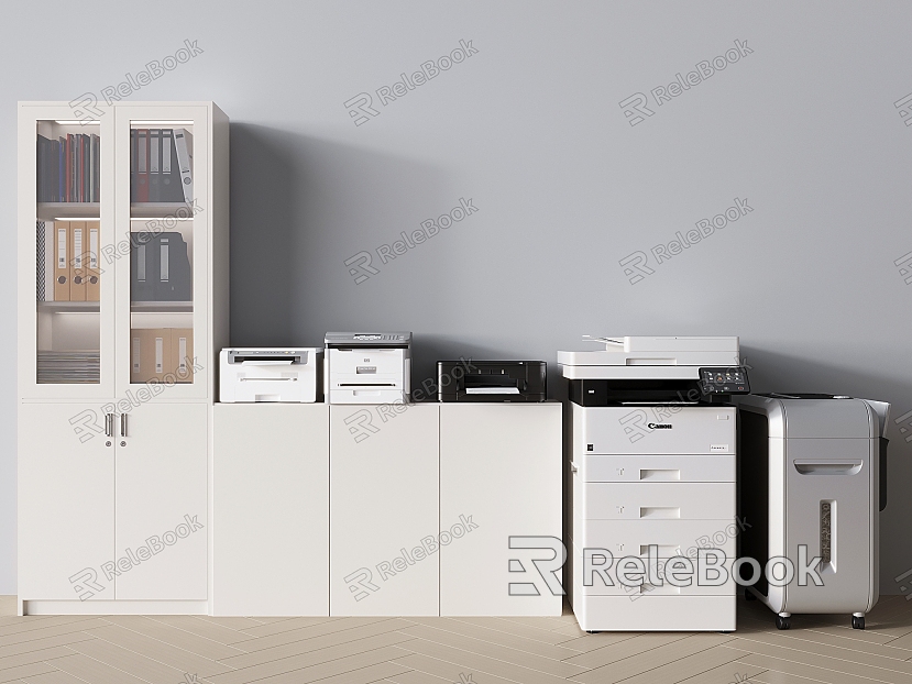 modern printer smart printer laser printer cabinet copier color printer scanner fax machine office equipment model