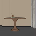 Round table 3d model