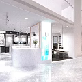 Modern Beauty and Hair Salon Storefront with Glass Windows and Elegant Facade