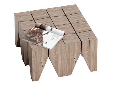 Modern coffee table model