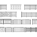 Various Stylish Railing Designs with Different Patterns and Structures