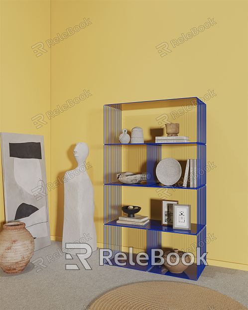 Modern Decorative Rack model