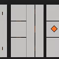 Honeycomb Large Panel Ceiling Integrated Ceiling 3d model