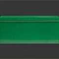 Green Claxton First Aid Kit Medical Device With White Cross For Emergency Supplies
