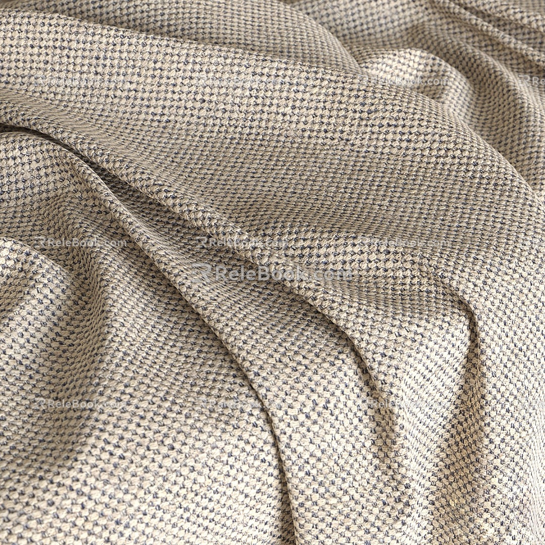 Modern fabric texture 3d model