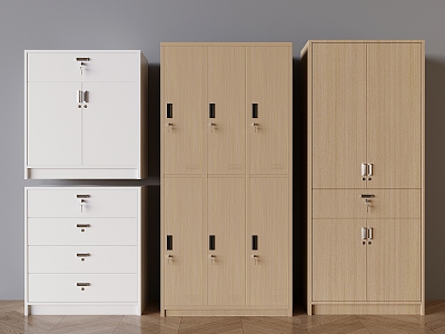 Modern Filing Cabinet Filing Cabinet Office Storage Cabinet 3d model