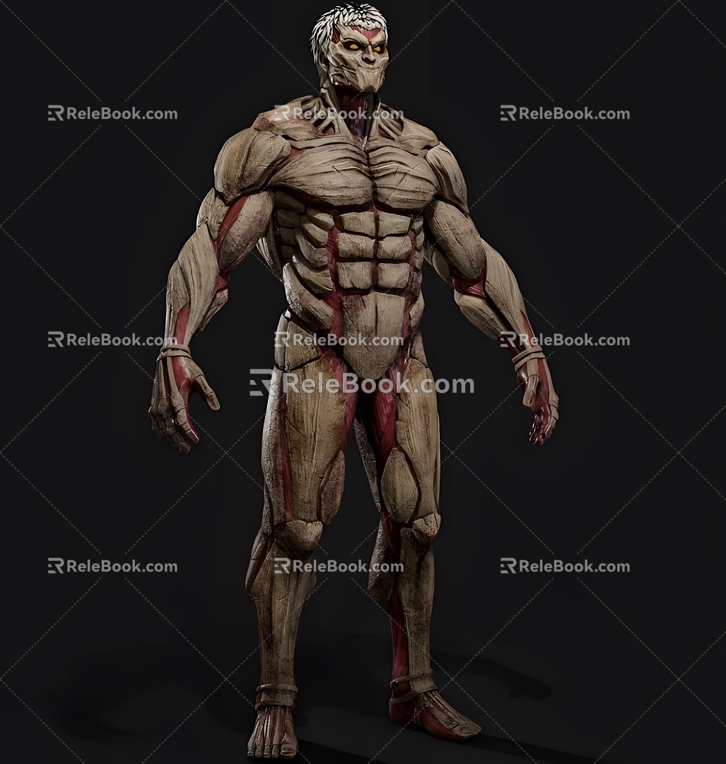 Armor Giant Man Giant Movie Game Thriller Horror Monster Mutant Armor 3d model