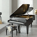 Modern Piano 3d model