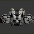 Mech Warrior Mech Soldier Machine Battlearm Mechanical Battlearm Machine Fighter Robot 3d model