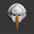 Happy Olaf Snowman Character With Open Arms And Smiling Face