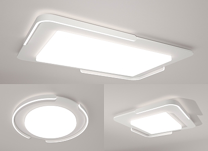 modern ceiling lamp 3d model