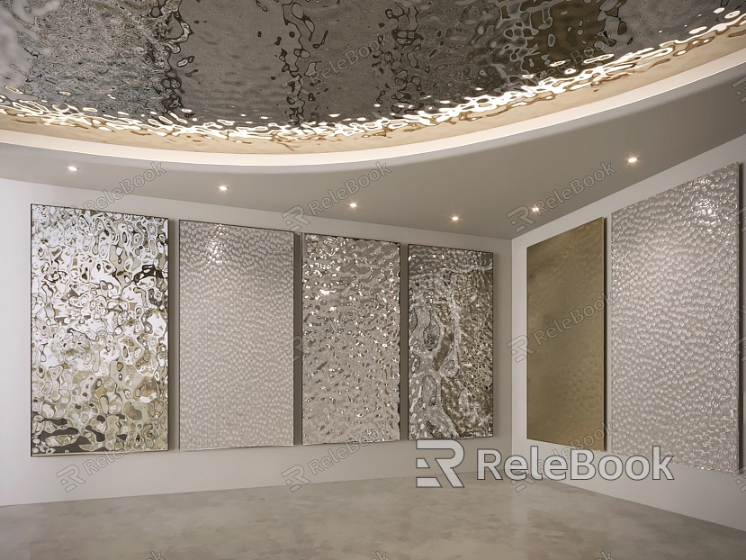 water ripple ceiling model