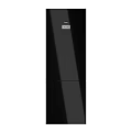 Black Refrigerator As Modern Stylish Home Kitchen Appliance With Sleek Design