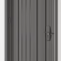 Modern Security Doors With Different Panel Patterns And Textured Designs For Home Safety 3d model