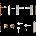 Different Styles of Door Handles with Carved Lion Head Minimalist Electronic and Decorative Designs