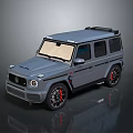 Tactical Modern Military Vehicle In Gray With Rugged Exterior And Off Road Tires