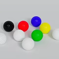 Assorted Color Golf Balls Sports Equipment For Training And Game Use