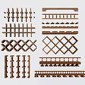 Various Stylish Wooden Wine Racks With Grid Patterns For Home Storage Solutions
