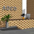 Modern Reception Desk Office Reception Desk 3d model