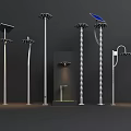 Solar Powered Outdoor Lights With Various Modern Designs And Street Lamp Styles