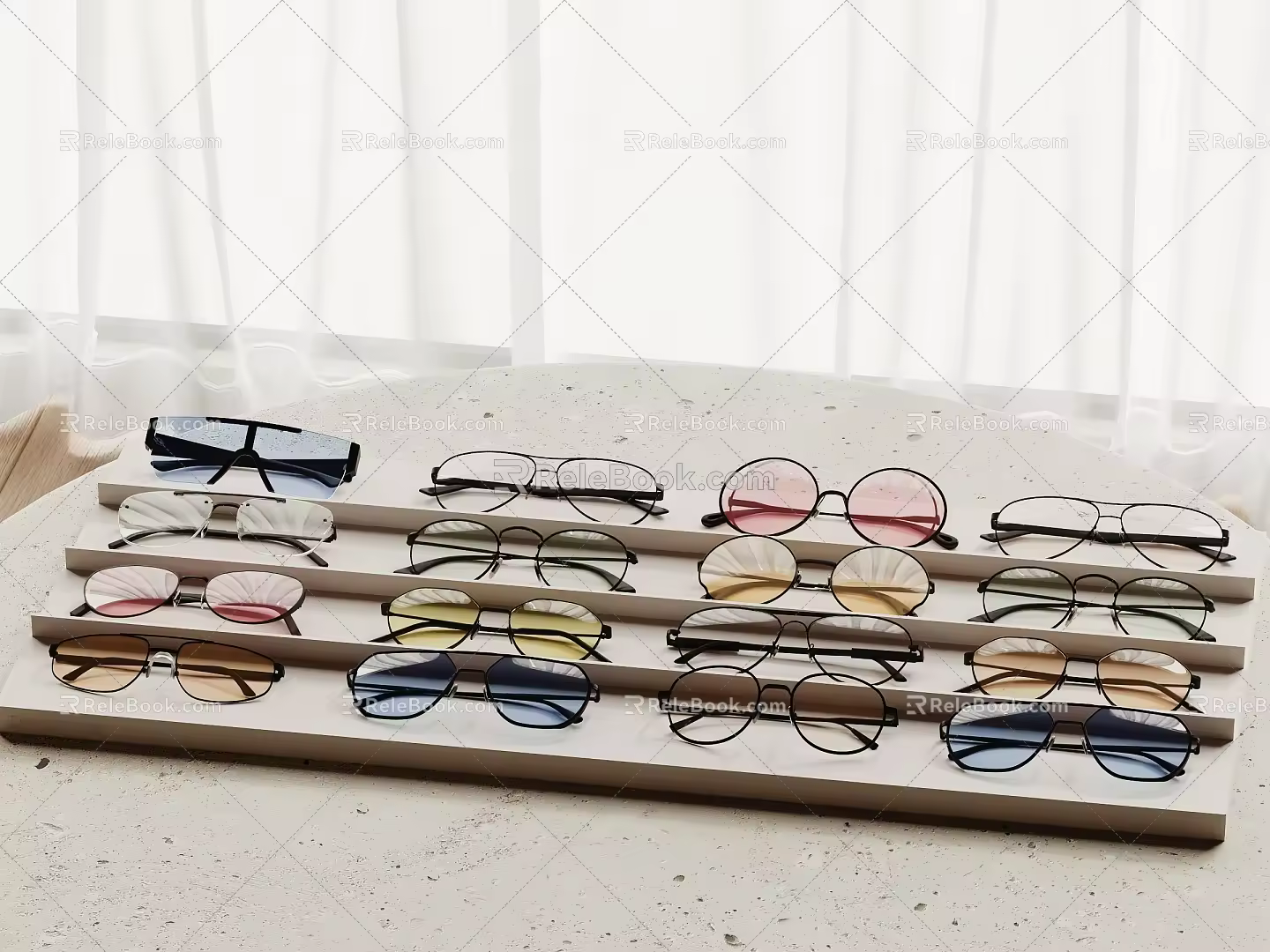Glasses 3d model