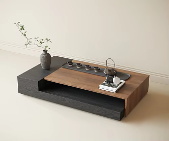 Modern coffee table 3d model