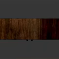 Classic Dark Wooden Wardrobe Furniture With Double Doors And Bottom Drawers Design