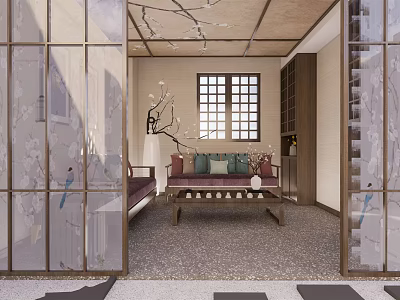 New Chinese Club Beauty Salon Club 3d model