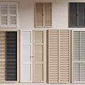 Shutter shutter door shutter door 3d model