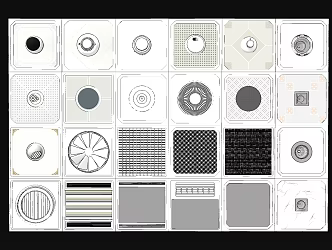 Modern Ceiling Integrated Ceiling Fan Spray Head Smoke Sense Ventilating Fan 3d model