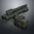 Infrared Steiner Laser Pistol Light Source Firearm Sight Firearm Device 3d model