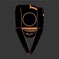 Metallic Industrial Machine Component With Black Copper Heat Sink And Reflective Surface
