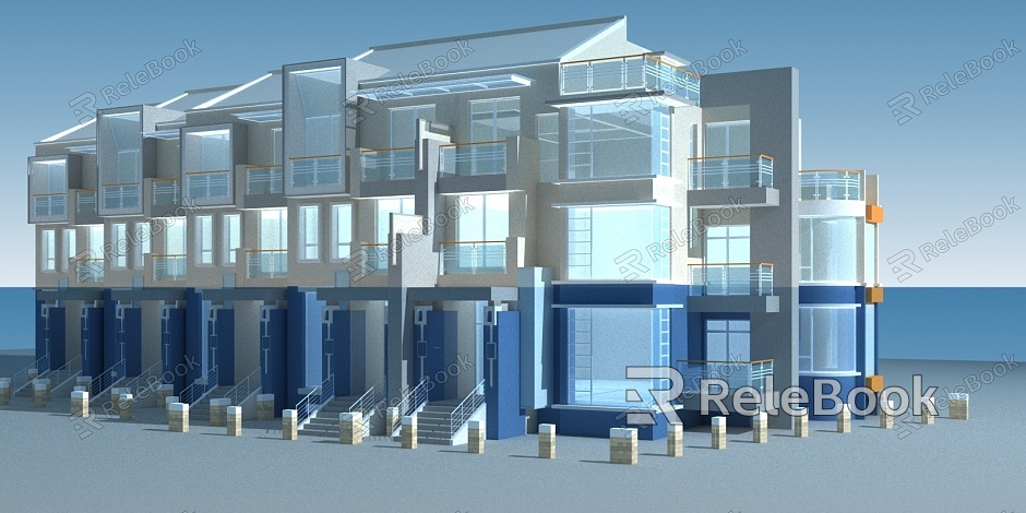 Modern Townhouse model