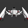 Modern Spaceship Spacecraft 3d model