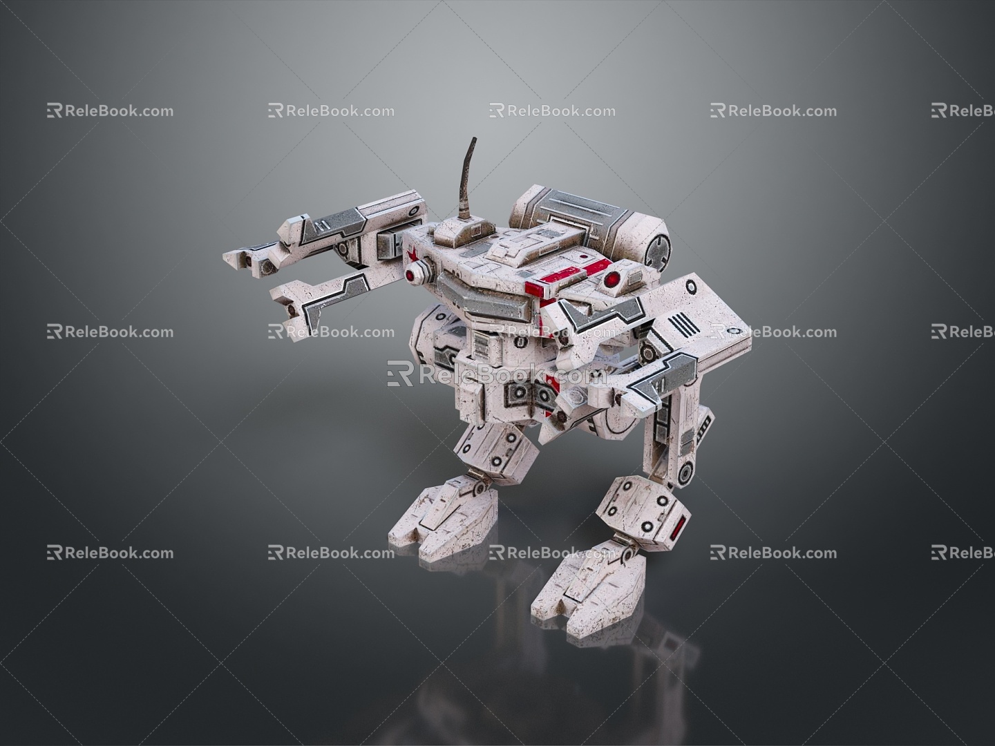 Robot Robot Assistant Small Robot Robot Butler Robot Butler Figure Game Figure 3d model