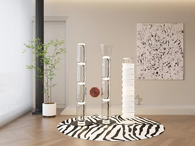 Floor Lamp Modern Floor Lamp Column Lamp 3d model